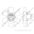 Ventilador de refrigeración por aire para 5000/100/80 / VW JETTA